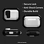 SaharaCase Venture-X Series Secure Lock Case with Premium Clip for Airpods Pro 3, Anti-Shock Corners, Scorpion Black (HP00230)~#|#~0144DFD3-F2DF-4DB1-A75B2707A6A05D3A_sc7