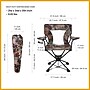 Arrowhead Outdoor Quiet 360°-Swivel Outdoor Chair, Camouflage (TSRTKKS0320U)~#|#~01475BBC-7CA3-4D22-B87AEFB1D4BB0B61_sc7