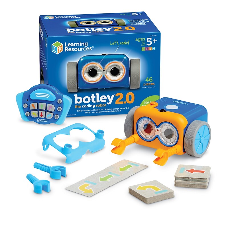 Learning Resources Botley 2.0 the Coding Robot Coding Activity Set (LER2941) image 1