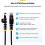 StarTech 1 ft. Slim Cat6 Ethernet Cable, 28AWG, Blue, 10/Pack (N6PAT1BLS10PK)~#|#~014969C1-E3ED-4461-954A9F88CCA85A46_sc7