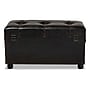 Baxton Studio Callum Faux Leather Storage Ottoman, Dark Brown/Black (162-10517-HiT)~#|#~014E5898-1918-4E87-BB11183F922D0157_sc7