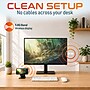 Delton D5 1080p Wireless HDMI Screen Mirroring Display Adapter, 98 ft Range, White (DVAD5WH)~#|#~015B121F-DD2E-4560-AF10954AC0BD7924_sc7