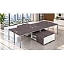 Boss Office Products Simple System 71"W Desk with Storage Cabinet, Driftwood, 4/Set (SGSD017-203)~#|#~015DCD62-1D11-4B1C-B69657215EFAC442_sc7