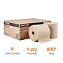 Coastwide Professional™ Recycled Hardwound Paper Towels, 1-Ply, 800 ft./Roll, 6 Rolls/Carton (CW20181)~#|#~0160504F-0BCD-43E7-80CD646EEEFEB8F3_sc7