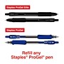 Staples ProGel Gel-Ink Pen Refill, Fine Point, Blue Ink, 2/Pack (ST63293)~#|#~01615F64-CC5C-4FAC-B3B63EA1D3D7EE3E_sc7