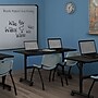 Regency Kobe 60"W x 30"D Foldable Training Room Table, Laminate, With Wheels, Ash Grey (MKFT6030AG)~#|#~0162BE55-D91A-464A-ABF184C7AA759A01_sc7