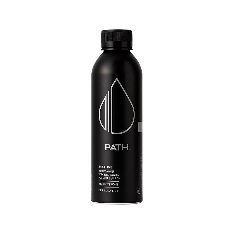 PATH Purified Alkaline Water, 20.3 oz., 12 Bottles/Carton (FG-1003) image 1