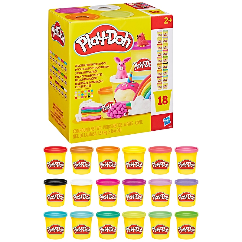 Play-Doh Imagine Anything, 18/Pack (G0522) image 1