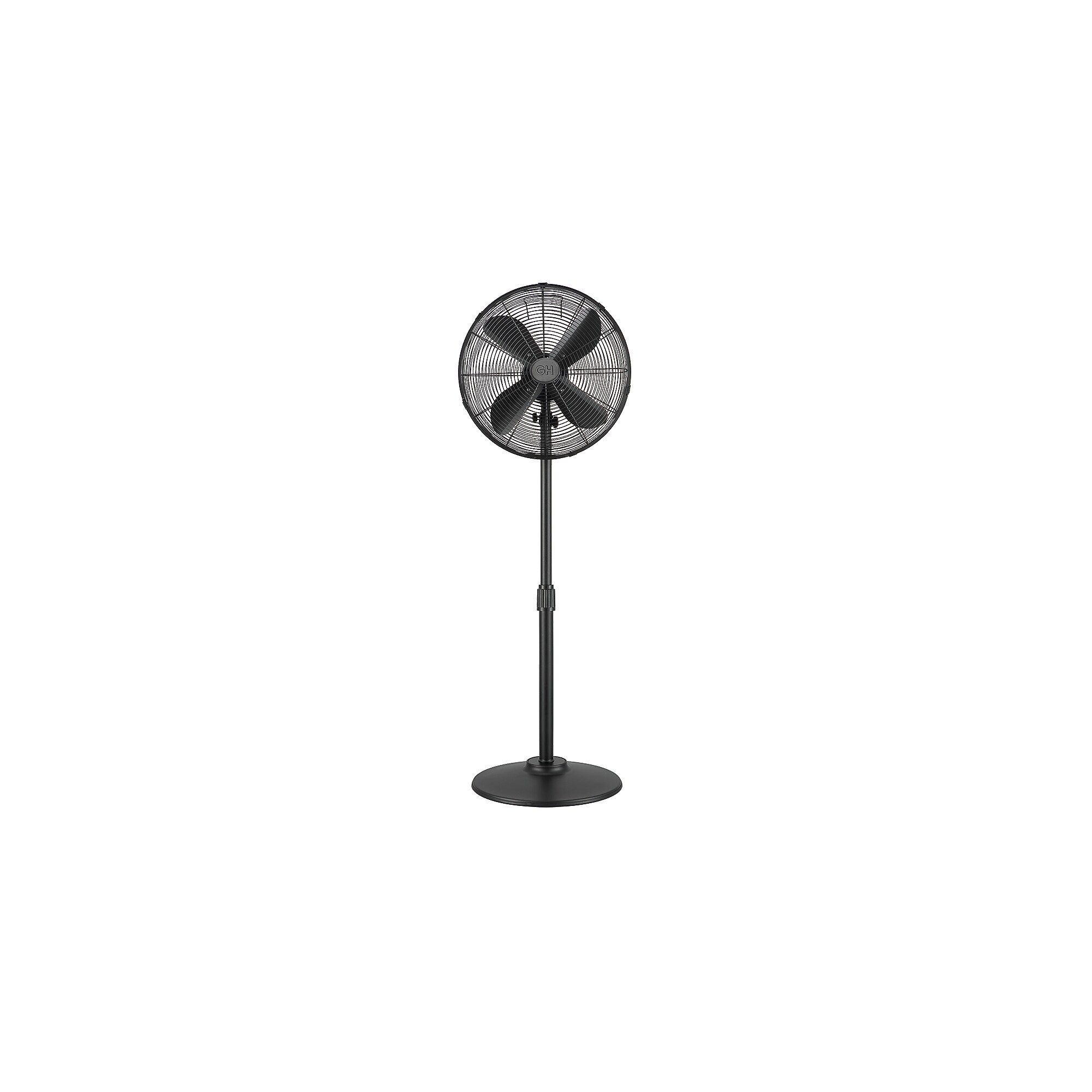 Good Housekeeping 16″ Oscillating Pedestal Fan, 3-Speed, Matte Black (92701-MB) Sansujyuku sansujyuku.com