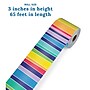 Carson Dellosa Education Rolled Straight Border, 3"x 65', Rainbow, 3/Bundle (CD-108475-3)~#|#~0166D192-BAF6-4A1C-8CD073B4FCCF4036_sc7