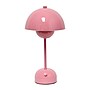 Simple Designs Mushroom Magic Dimming 11.80" LED Touch Table Lamp, Portable & Rechargeable, Pink (LD1069-PNK)~#|#~01682CBB-C183-48C2-8F7364C9BE7AA308_sc7