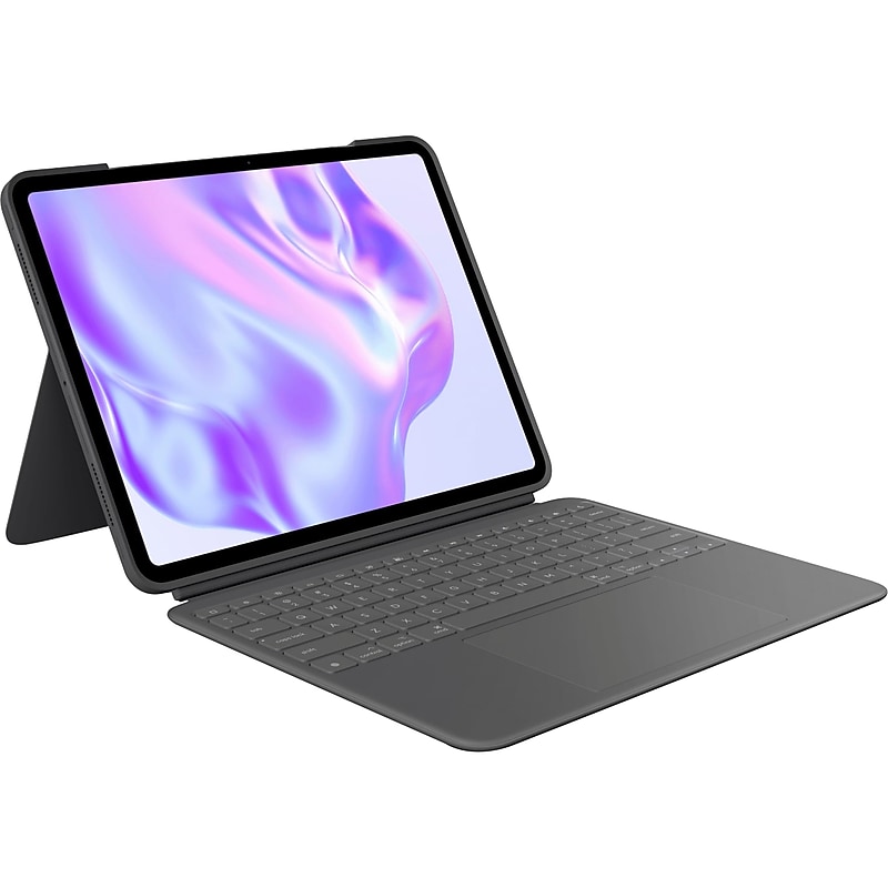Logitech Combo Touch 13" Keyboard Case for iPad Pro, Graphite (920-012658) image 1