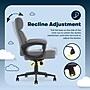 Serta Comfort Ergonomic Bonded Leather Swivel Executive Chair, Gray (CHR10130C)~#|#~01695639-303F-40DC-91302736E0D0342E_sc7
