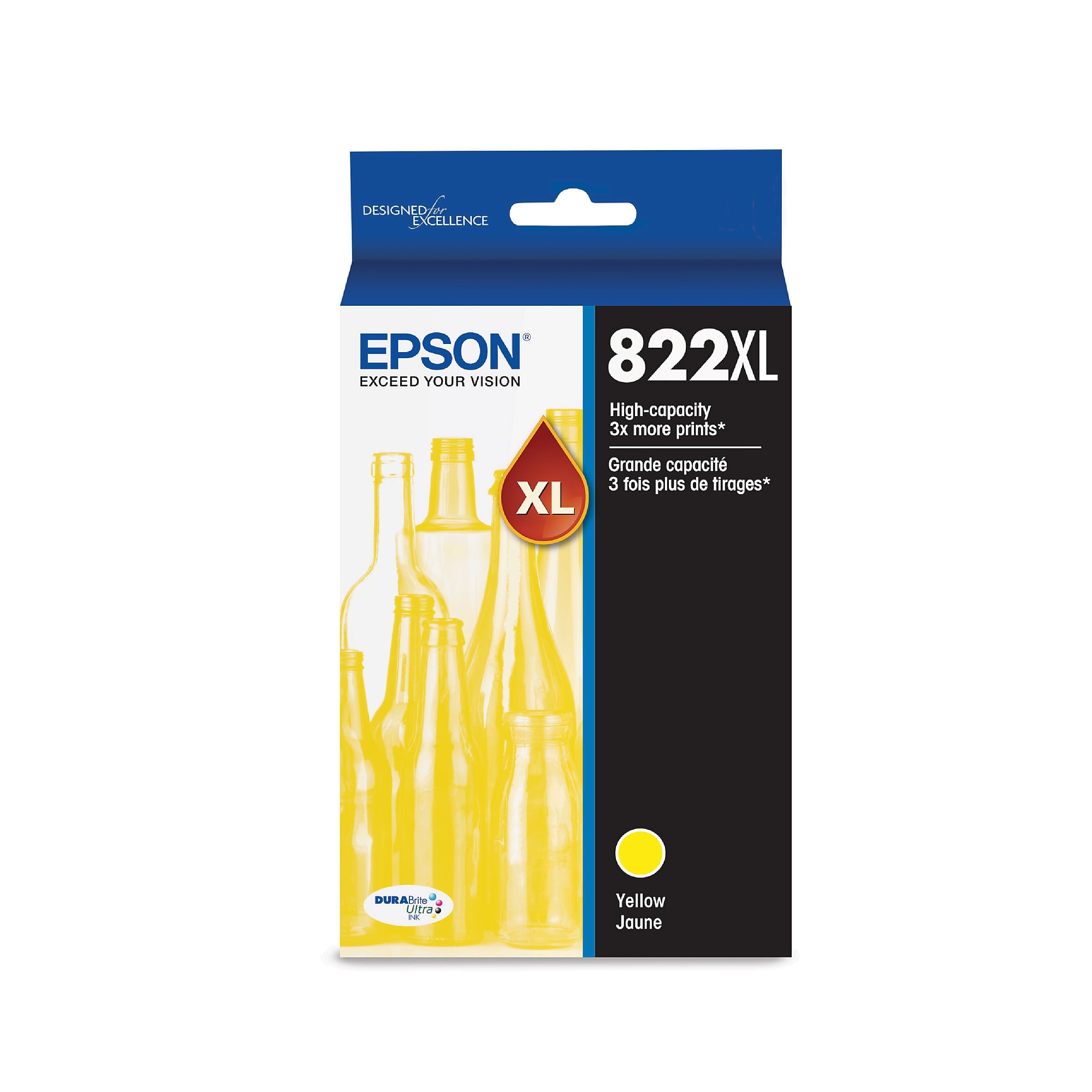 Epson T822XL Yellow High Yield Ink Cartridge (T822XL420-S) Sansujyuku sansujyuku.com
