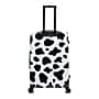 InUSA Prints 28" Hardside Suitcase, 4-Wheeled Spinner, TSA Checkpoint Friendly, Cow Animal Print (IUAPC00L-COW)~#|#~016BD8DC-D433-499F-BF66850AA818F51F_sc7