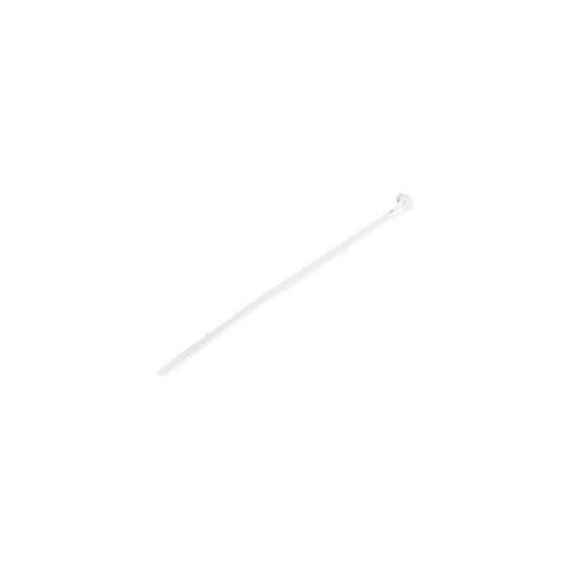 4XEM Cable Ties, 10" x 0.16", White, 250/Pack (4X10ZIPTIE250W) image 1