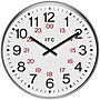 Infinity Instruments Profuse 19" Quartz Wall Clock, Plastic Case, Battery Powered (14246SV-3657)~#|#~01719FDE-55AC-4785-8EDA1C2A99DE481E_sc7