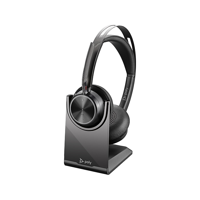 Poly Voyager Focus 2 Wireless Noise Canceling Bluetooth Stereo