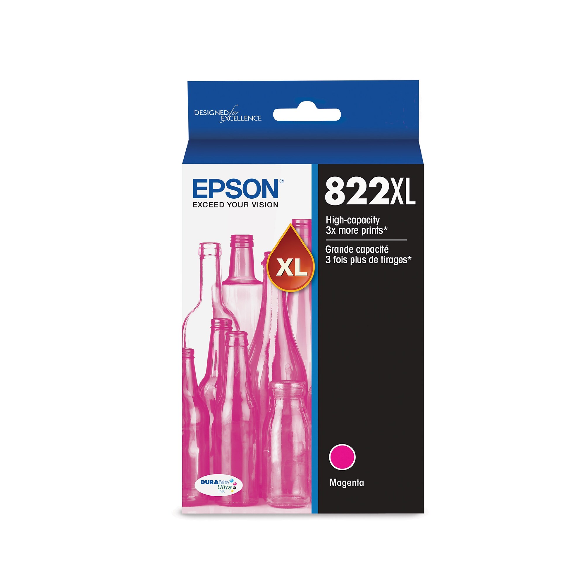 Epson T822XL Magenta High Yield Ink Cartridge (T822XL320-S) Sansujyuku sansujyuku.com
