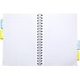 Pukka Pad Pastels 5-Subject Notebooks, 7" x 10", Ruled, 100 Sheets, Assorted Colors, 3/Pack (3032-PST)~#|#~0178B73A-33EB-471A-9EFCF76320E513E4_sc7