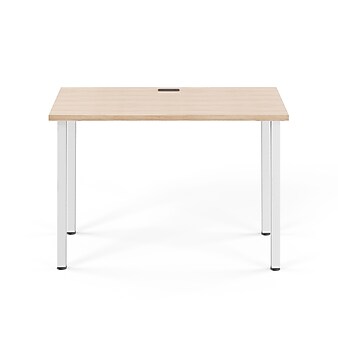 Union & Scale™ Essentials 42"W x 24"D Writing Desk, Natural (UN60411-C)