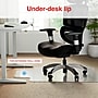 Staples Carpet Chair Mat with Lip, 36" x 48", Designed for Medium-Pile Carpet, Clear Polycarbonate (ST63678)~#|#~017B0A4B-C6A6-4BEC-BDBDB82D9234FF2F_sc7