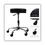 Alera Height Adjustable Lab Stool, Backless, Up to 275 lb, Black Seat, Chrome Base (ALEUS4716)~#|#~017E3028-ED46-4246-91BE1E585BB31F8D_sc7