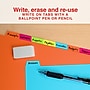 Staples Large Tab Write & Erase Plastic Dividers, Multicolor, 8-Tabs (ST63073)~#|#~0180F149-C053-4ABA-BA75B628C3E53F04_sc7