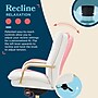 La-Z-Boy Opus Ergonomic Bonded Leather Swivel Executive Chair, White and Gold (CCHR10015A)~#|#~018A7098-421F-471D-A6312E48B5C2CE2E_sc7