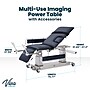 Viva Comfort Electric Height Adjust Imaging Exam Table with Drop Window and Stirrups, 550 lbs Capacity, Blue (ADI903-04-KIT-MK)~#|#~018DCAB2-4AAB-49FA-A4289CE9F25A7B79_sc7