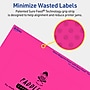 Avery Laser/Inkjet Rectangle Multipurpose Labels, 4" x 6", Neon Magenta, 40/Pack (94278)~#|#~018EC931-DFB1-4A28-B1A31001260B1C0B_sc7