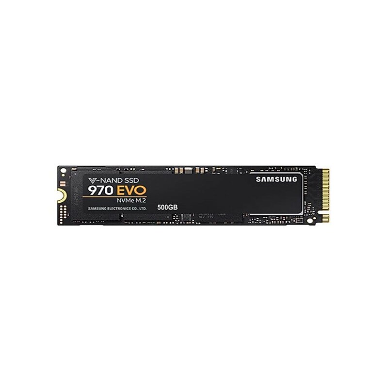 Samsung 970 EVO Plus 500GB M.2 2280 PCIe NVMe Solid State Drive, V-NAND (MZ-V7E500B/AM) image 1
