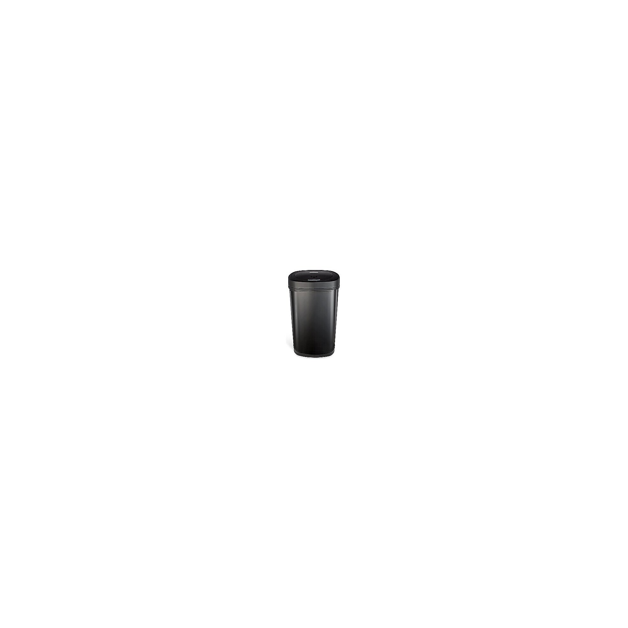 Nine Stars Stainless Steel Sensor Trash Can, 13.2-Gallon, Black (DZT-50-9BK) Simolary simolary.com
