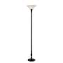 Adesso Claret Torchiere 72"H Black Floor Lamp with White Alabaster Glass Shade (3285-01)~#|#~0196C446-F312-4EE4-823B3F07FDBE9FEF_sc7