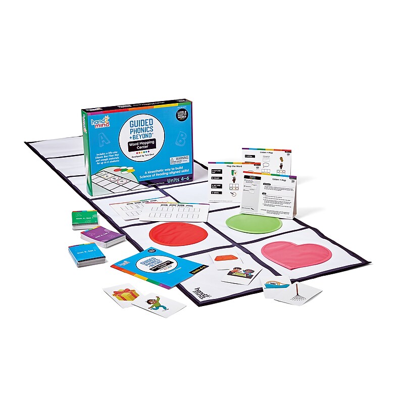hand2mind Guided Phonics + Beyond, Word Mapping Center, Units 4-6 (96971) image 1