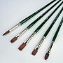 Silver Brush Ruby Satin Size 6 Variety Brush Set, 5/Pack (SLVRS2596)~#|#~019E87E9-B140-4C1E-BBC2EF8AE0A2151C_sc7