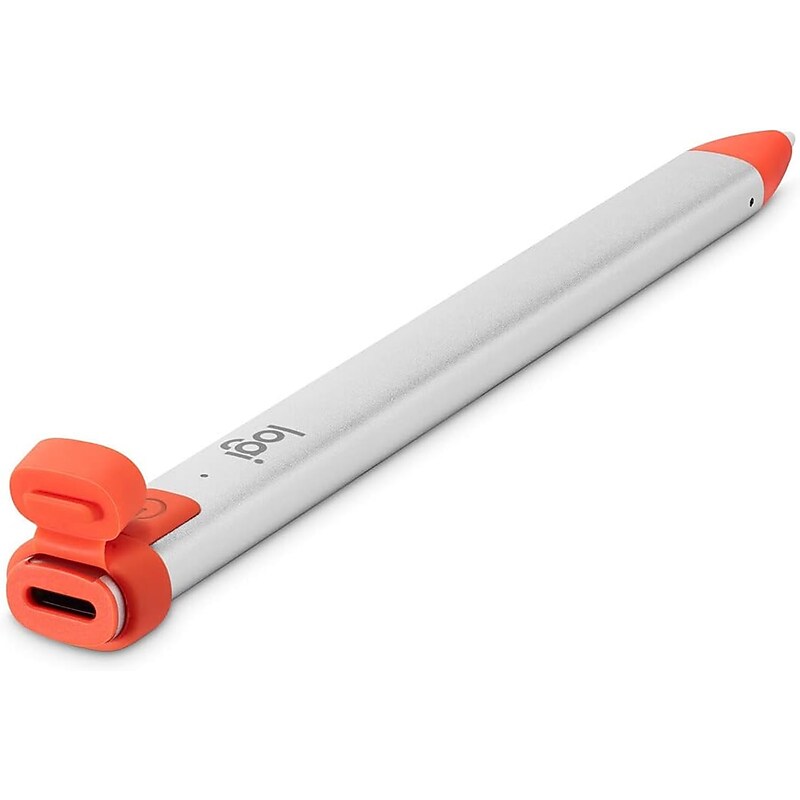 Logitech Stylus & Smart Pen for iPad Pro/iPad Stylus, Orange (951-000007) image 1