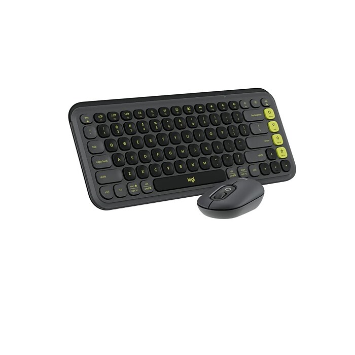 Logitech POP Icon Wireless Keyboard and Optical Mouse Combo