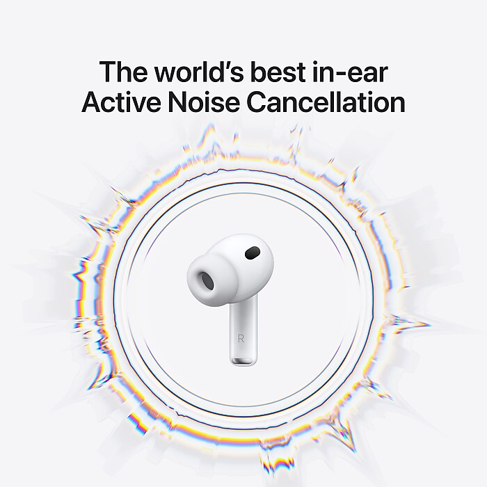 Apple AirPods Pro 3 Wireless Active Noise Canceling Earbuds
