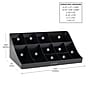Mind Reader 11 Compartment Plastic Condiments Countertop Organizer, Black (COMORG-BLK)~#|#~01A2EDE2-B2D3-4067-B447B9E68CB4056D_sc7