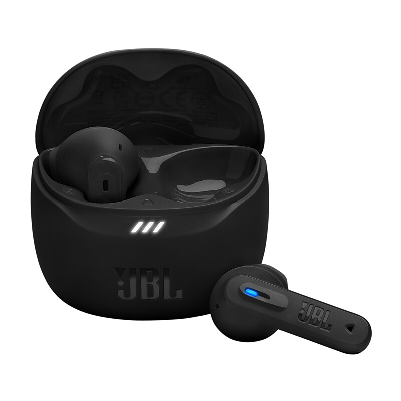 JBL Tune Flex 2 Wireless Noise Canceling Earbuds, Bluetooth, Black (JBLTFLEX2BLKAM) image 1