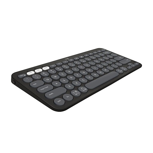 Logitech Pebble Keys 2 K380S Wireless Ergonomic Keyboard, Black (920