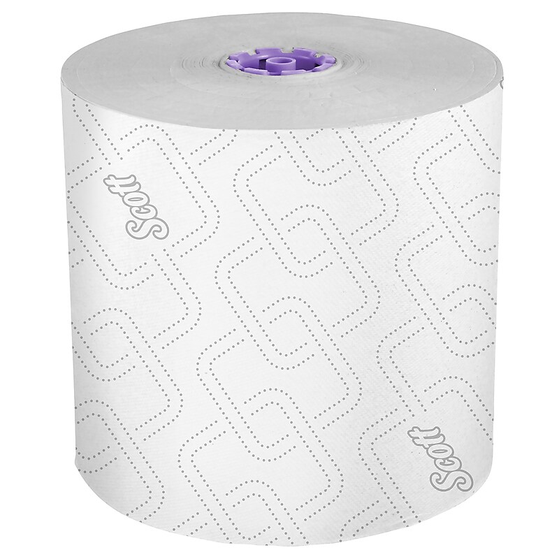 Scott Essential Recycled Hardwound Paper Towels, 1-ply, 950 ft./Roll, 6 Rolls/Carton (02001) image 1