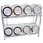 EuroHome 9-Piece Glass Spice Jar with Rack Set (EW65039)~#|#~01C23DCC-9FF5-4345-95A3AE91CD9F6EB5_sc7