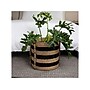 Household Essentials Terra Grass/Cotton Storage Basket, Light Beige/Black (ML-6730)~#|#~01C31B7D-CF98-4F60-838AEE153236D254_sc7