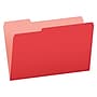 Pendaflex Recycled File Folder, 1/3-Cut Tab, Legal Size, Red, 100/Box (43501/3RED)~#|#~01C783E8-7274-4777-BC083A8C5553CC84_sc7
