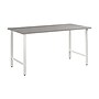 Bush Business Furniture Hustle 60"W Computer Desk with Metal Legs, Platinum Gray (HUD160PG)~#|#~01C8A00F-1A95-427D-ACF5C2616BF839BD_sc7