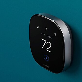 Ecobee Premium Smart Programmable Touch-Screen Thermostat, Smart Sensor Included (EB-STATE6-01)