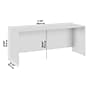 Bush Business Furniture Studio C 72"W Credenza Desk, Natural Elm (SCD372NE)~#|#~01CC92B4-4ED3-4ABB-B21E4D24539BF541_sc7