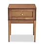 Baxton Studio Ramiel 18.7"W x 15.7"D Wooden Nightstand, Natural Brown/Gold (215-12425-HiT)~#|#~01D0FBC1-09F2-4B70-B5B22BF4E2D42FCB_sc7